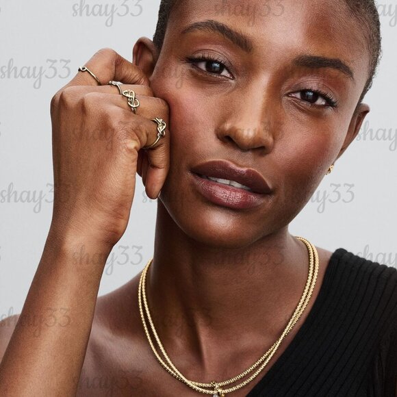 Pandora Sparkling Heart Double Dangle Charm - Picture 6 of 6